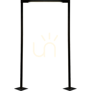 Utomhusstående trädgårdslampa Antigo Taketa antracit 164 cm 9932 small 0