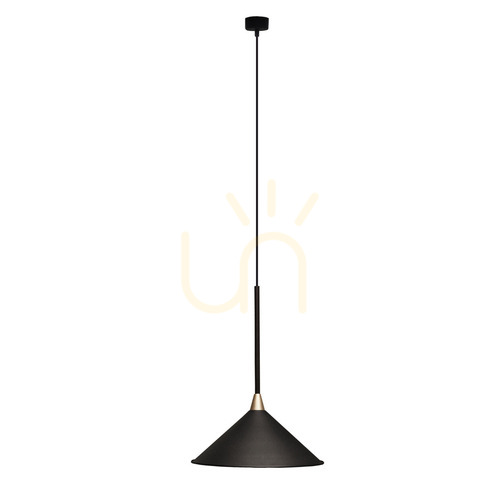 Kontrollera Pendellampa Antigo Merto 5065 svart 30 cm E27 stål