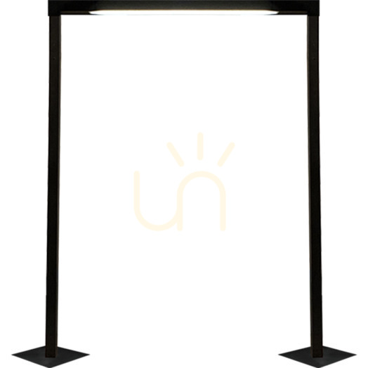 Kontrollera Utomhusbelysning Antigo Taketa antracit 114 cm LED T8 9935 Utomhusbelysning Antigo Taketa antracit 114 cm LED T8 9935