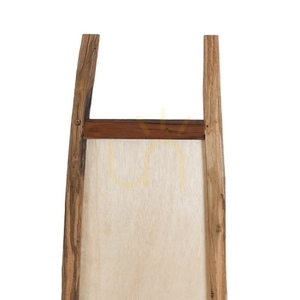 Spegel BAZAR BIZAR i återvunnet teakträ, natur/beige, 170 cm, Mirrors small 2