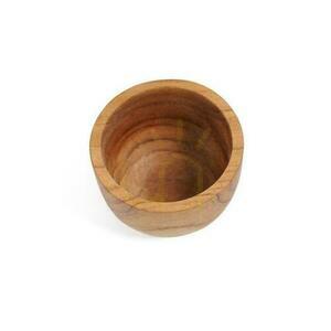Äggkopp i teakträ BAZAR BIZAR Teak Root Collection, natur, 5 cm small 1