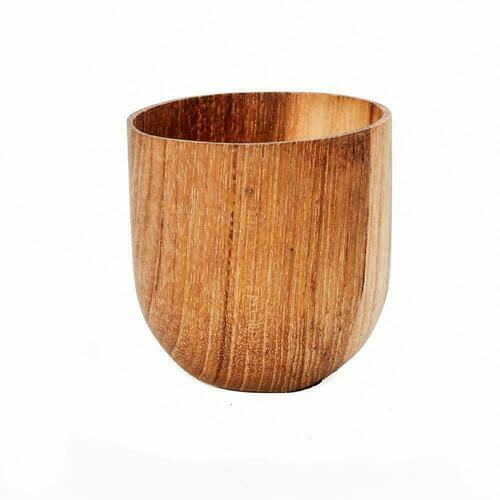 Kontrollera Äggkopp i teakträ BAZAR BIZAR Teak Root Collection, natur, 5 cm
