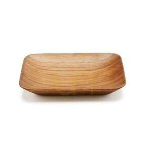 Serveringsfat BAZAR BIZAR Teak Root Collection teakträ naturlig rektangulär small 6