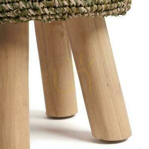 The Raffia Tressed Pall - Djungelgrön small 2