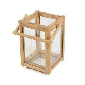 Lykta BAZAR BIZAR Nusa Penida S återvunnet teakträ Beige Outdoor Collection small 4