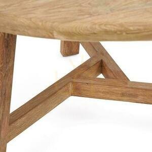 Bazar Bizar Noguchi runt matbord i teak, Ø120 cm small 3