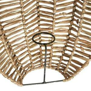 Pendant Light BAZAR BIZAR Raffia Beige Natural Boho Handmade 30x15x40 cm small 4