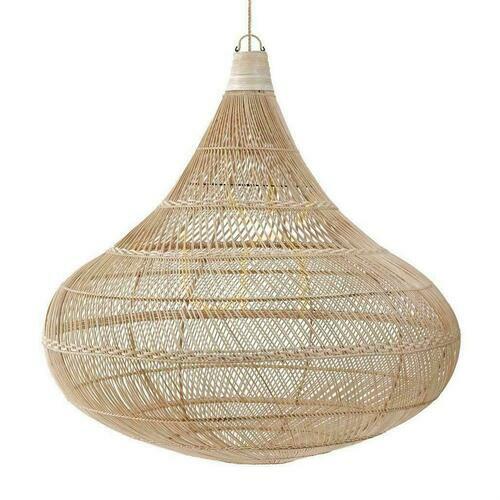 Kontrollera Pendel BAZAR BIZAR The Drop Naturell Rotting L 107 cm 110 cm