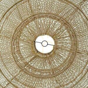 Pendant Light BAZAR BIZAR Oversized Collection Natural Rattan XL small 4