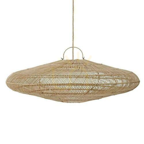 Kontrollera Pendant Light BAZAR BIZAR Oversized Collection Natural Rattan XL