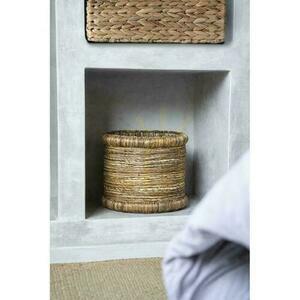 Korg BAZAR BIZAR Baskets Chuka naturlig vattenhyacint och bananblad 38 cm small 1