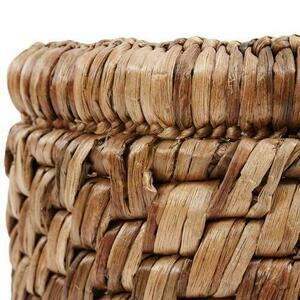 Korg i vattenhyacint BAZAR BIZAR The Choppy Basket natur Ø36 cm small 3