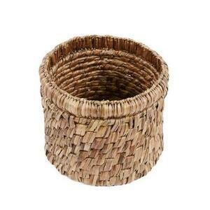 Korg i vattenhyacint BAZAR BIZAR The Choppy Basket natur Ø36 cm small 0
