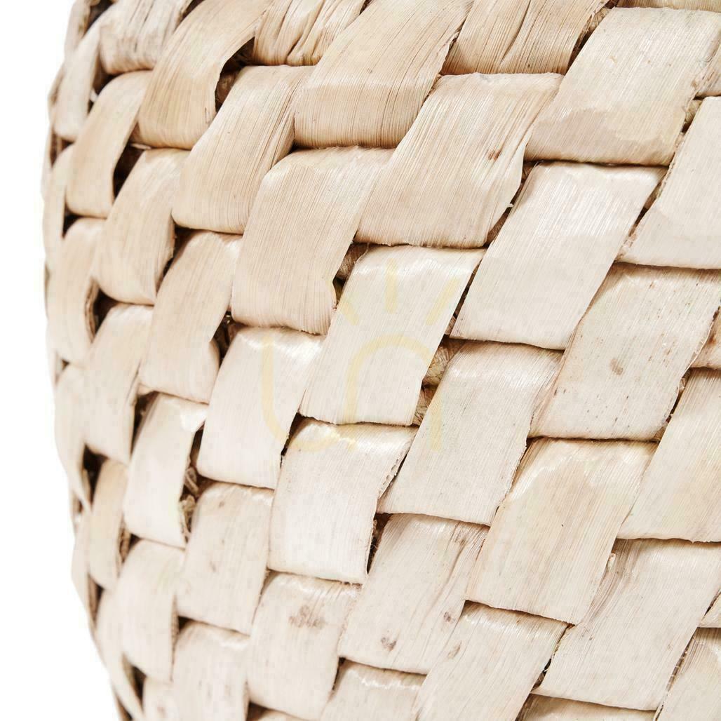 Visa Rottingkorg BAZAR BIZAR Baskets Chidi i bananblad, naturlig beige Rottingkorg BAZAR BIZAR Baskets Chidi i bananblad, naturlig beige
