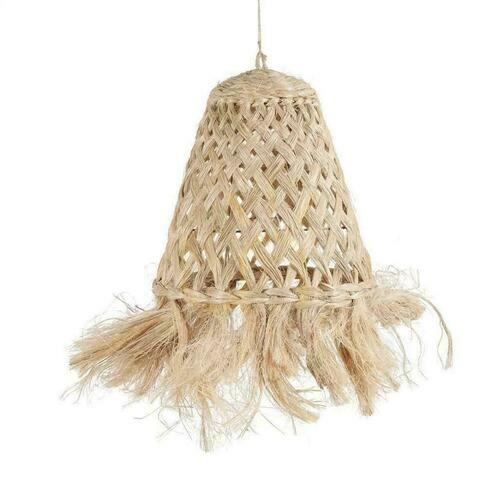Kontrollera Hänglampa BAZAR BIZAR Grass Collection Abaca natur M
