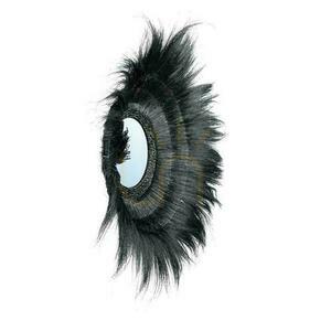 Spegel BAZAR BIZAR Mirrors svart gräs 90 cm small 4