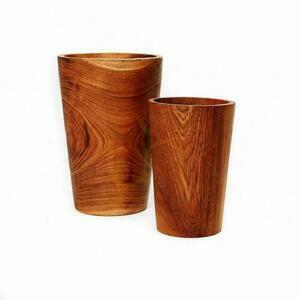 Teak Root Cup - Låg 2 Teak Root Cup - Låg small 2
