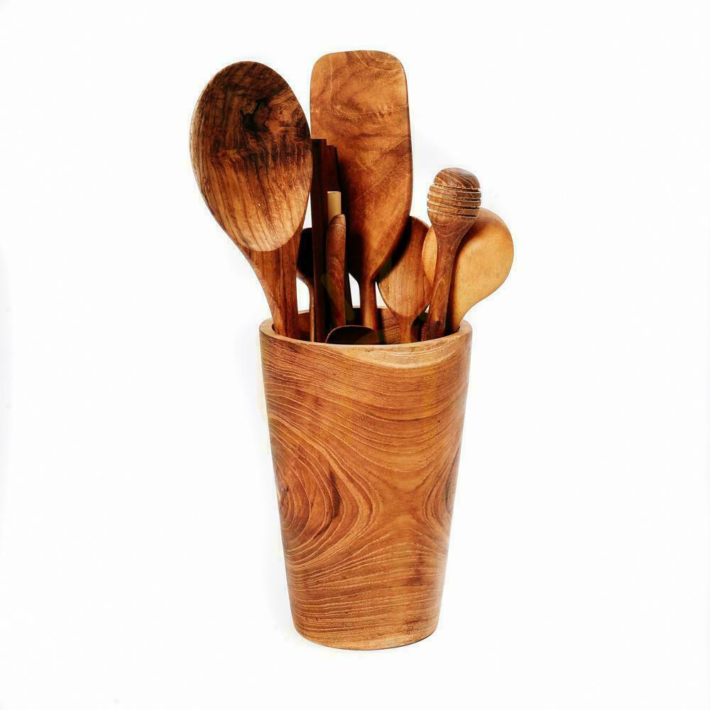 Display Teak Root Cup - Låg Teak Root Cup - Låg