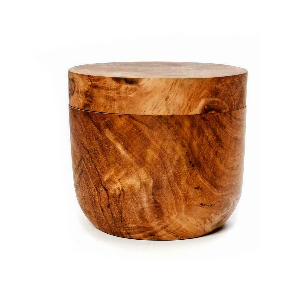 Kontrollera Teak rotburk låg - M Teak rotburk låg - M