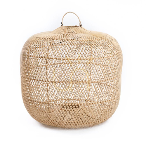 Kontrollera BAZAR BIZAR Pendant Lamp Batu Bolong Rotting Natur M