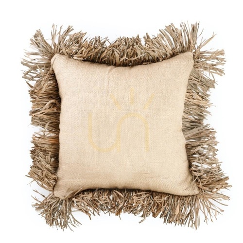Kontrollera Jute Bonita kuddfodral - Naturell - 40x40
