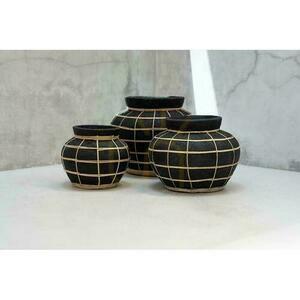 BAZAR BIZAR The Belly vas svart-natur S small 2