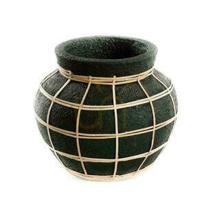 BAZAR BIZAR The Belly vas svart-natur S small 0