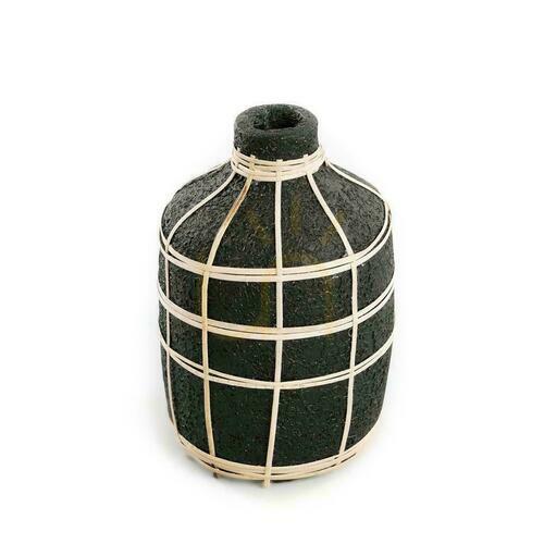 Kontrollera Vas BAZAR BIZAR Terracotta Collection svart natur rotting terrakotta M