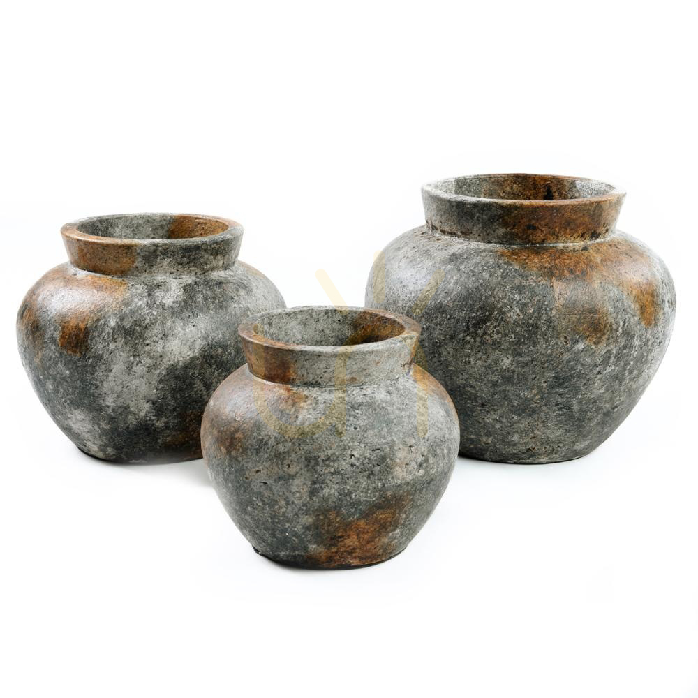 Utsikt The Funky Vase - Antikgrå - L The Funky Vase - Antikgrå - L