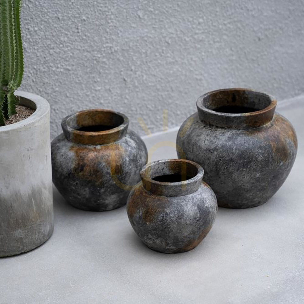 Förhandsvisning The Funky Vase - Antikgrå - L The Funky Vase - Antikgrå - L