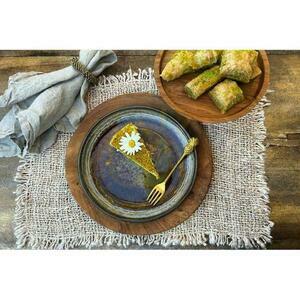 Gaffel BAZAR BIZAR ananas guld mässing 22 cm small 2