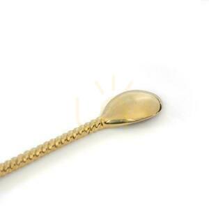 Lång sked BAZAR BIZAR guld mässing 20 cm 1 Lång sked BAZAR BIZAR guld mässing 20 cm small 1