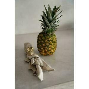 Servettring BAZAR BIZAR Ananas Guld Mässing Napkin Rings 3 Servettring BAZAR BIZAR Ananas Guld Mässing Napkin Rings small 3