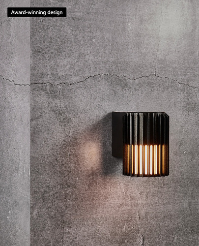 Kontrollera Utomhusvägglampa ALUDRA antracit Nordlux