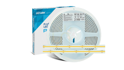 Kontrollera Tejp PRO 3Y 24V 2640 LED COB 10W NW RA90 IP67, 5m