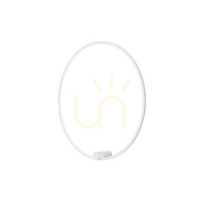 Ringa L vägglampa 1xLED vit WL0116-L-WH small 1