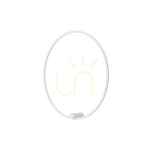 Ringa L vägglampa 1xLED vit WL0116-L-WH small 2