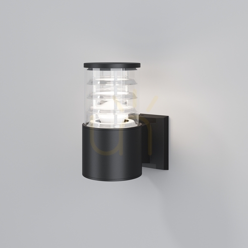 Kontrollera BRONX O576WL-01B vägglampa för utomhusbruk IP54 Maytoni