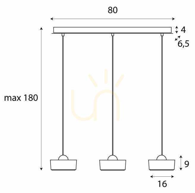 Visa Max Light Lipari III Square P0545 pendellampa, borstat guld, LED 22 W, 80 cm Max Light Lipari III Square P0545 pendellampa, borstat guld, LED 22 W, 80 cm