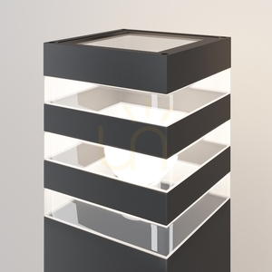 UNTER DEN LINDEN ljusstolpe O578FL-01B IP54 Maytoni small 4