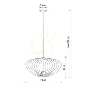 PUMPKIN L taklampa 11251 Nowodvorski small 7