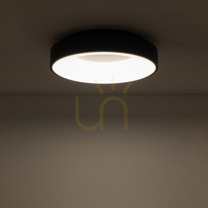 Nowodvorski NIKKI ROUND 11206 svart LED-taklampa 32 W 38 cm small 1
