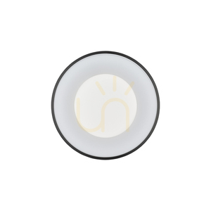Nowodvorski NIKKI ROUND 11206 svart LED-taklampa 32 W 38 cm small 2