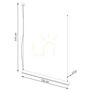 Pendellampa SOREN schwarz LED 4000K Thoro small 7