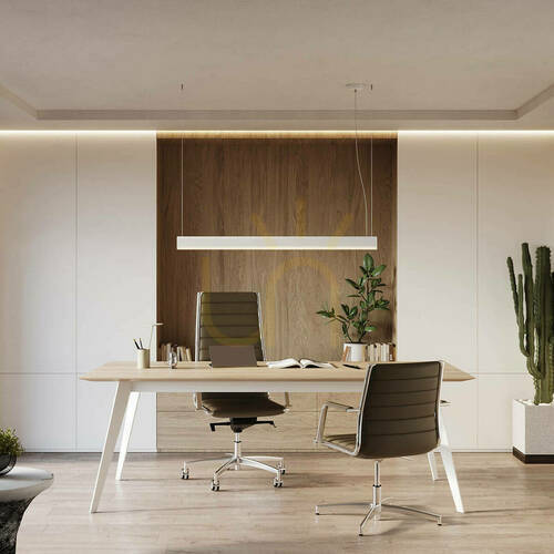 Kontrollera Pendellampa FARGE vit LED 3000K Thoro