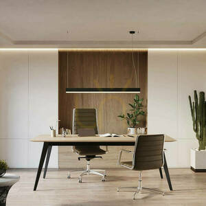 Pendellampa FARGE svart LED 3000K Thoro small 11