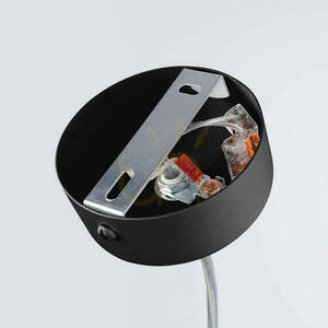 Pendellampa FARGE svart LED 3000K Thoro small 6