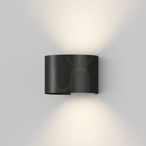 Kontrollera FULTON vägglampa O573WL-L6B IP54 Maytoni