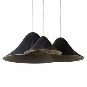Pendant Light Max Light Bellmond P0565 Black Grey 3-Light LED 60 cm 2 Pendant Light Max Light Bellmond P0565 Black Grey 3-Light LED 60 cm small 2