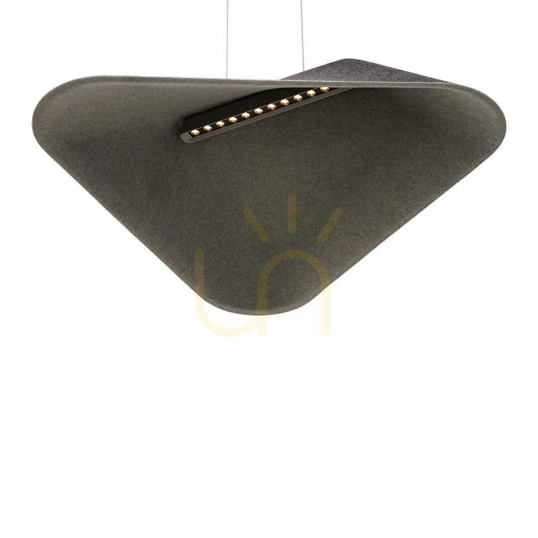 Förhandsvisning Pendant Light Max Light Carbon P0567 Black Grey 50 cm Pendant Light Max Light Carbon P0567 Black Grey 50 cm